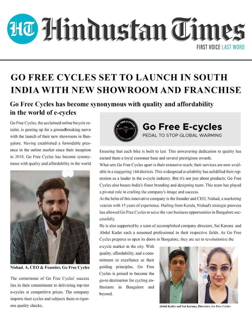 GoFree Cucles Media Coverage 1