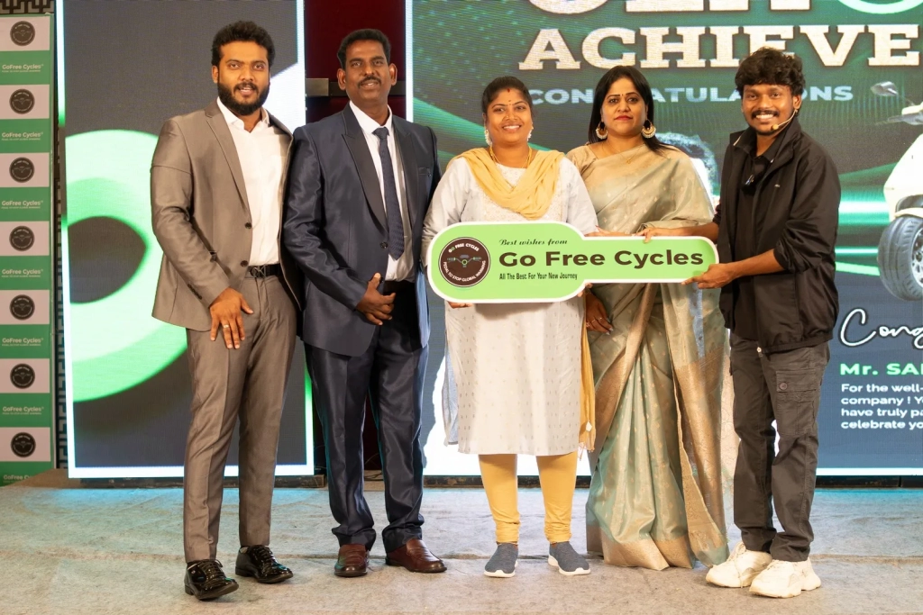 GoFree Cycles Promoters Meet with Mentalist Anandhu Inspiring a Greener Future Together ()